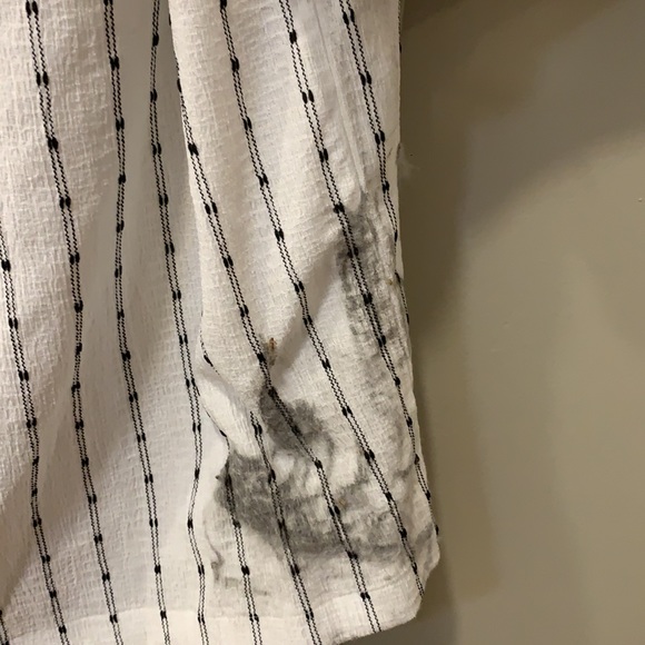 MADEWELL Tie- Neck Tunic Top - Picture 11 of 11